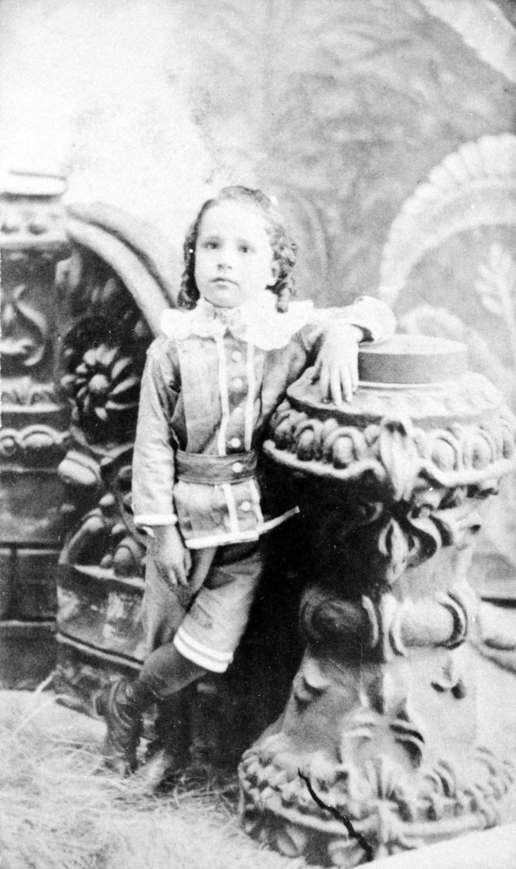 Egy fiatal lány portréja, 1860 körül alkotó: American Photographer