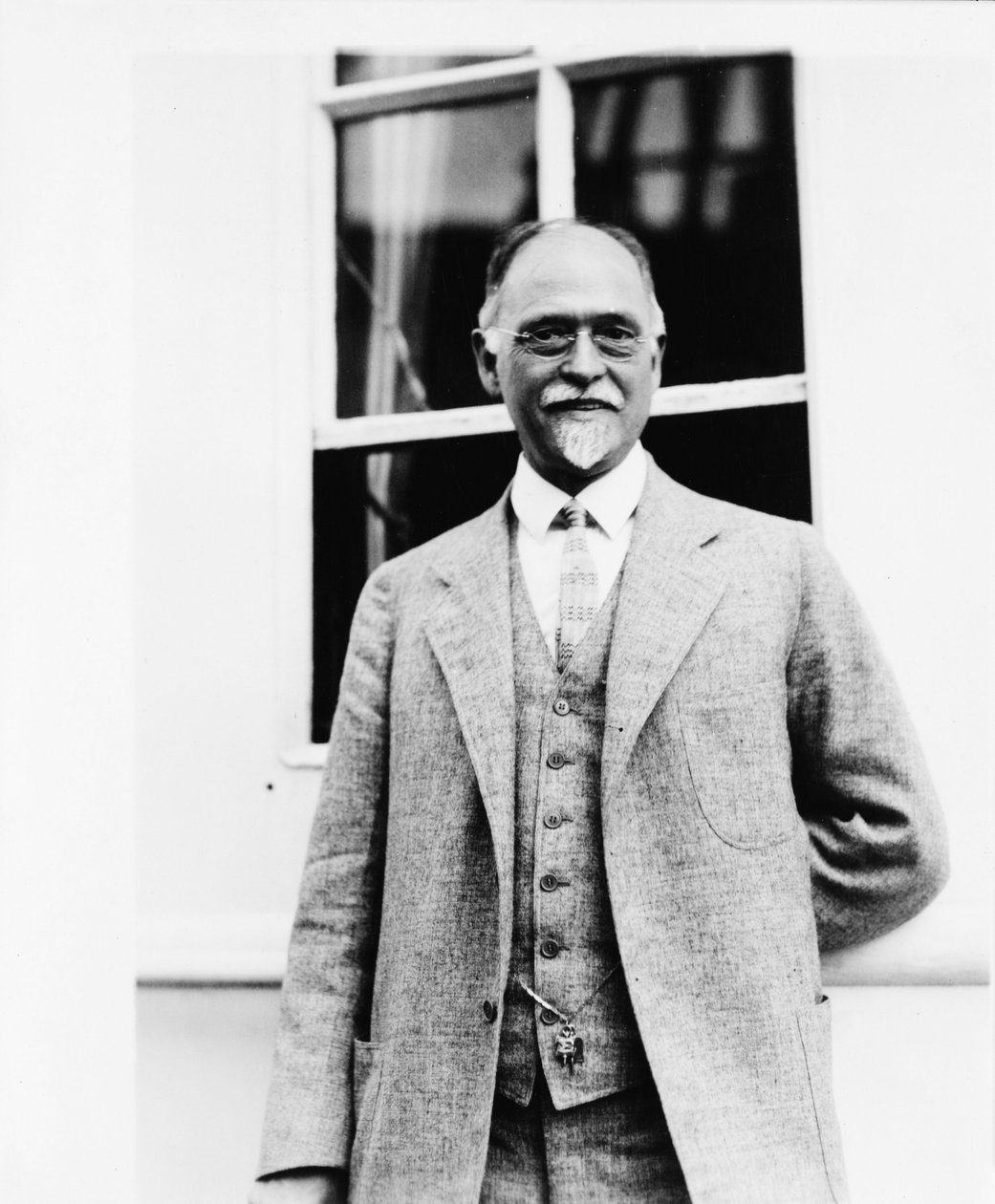 Irving Fisher professzor, 1927 alkotó: American Photographer
