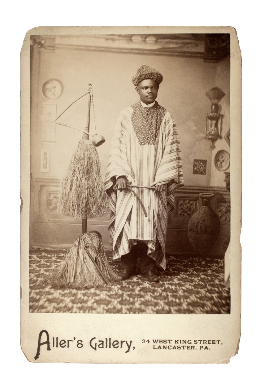 George B. Peabody tiszteletes, Lancaster, USA, 1891 körül (albumnyomat) alkotó: American Photographer