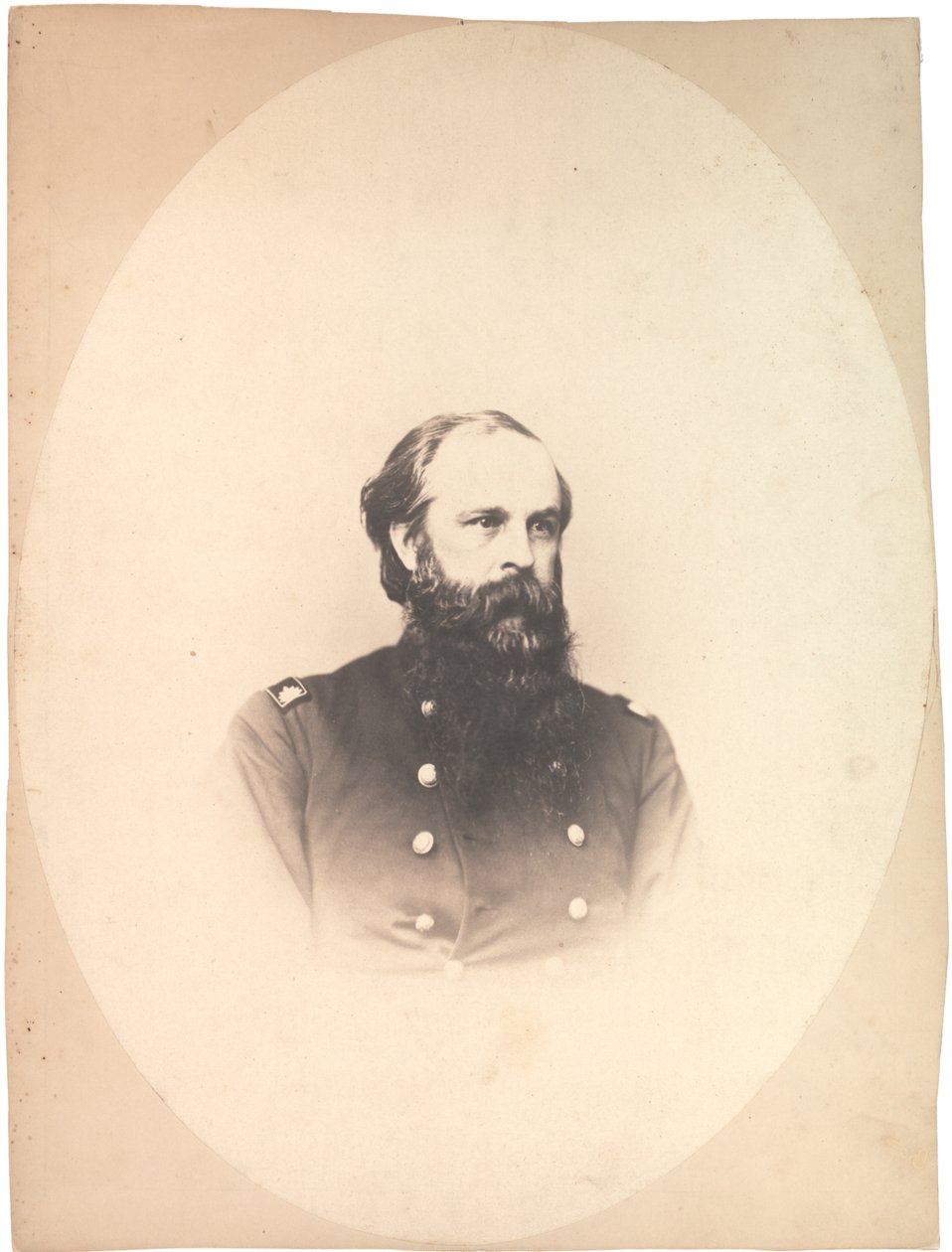 George Sears Greene ezredes sónyomata, 1860 (szépia fotó) alkotó: American Photographer