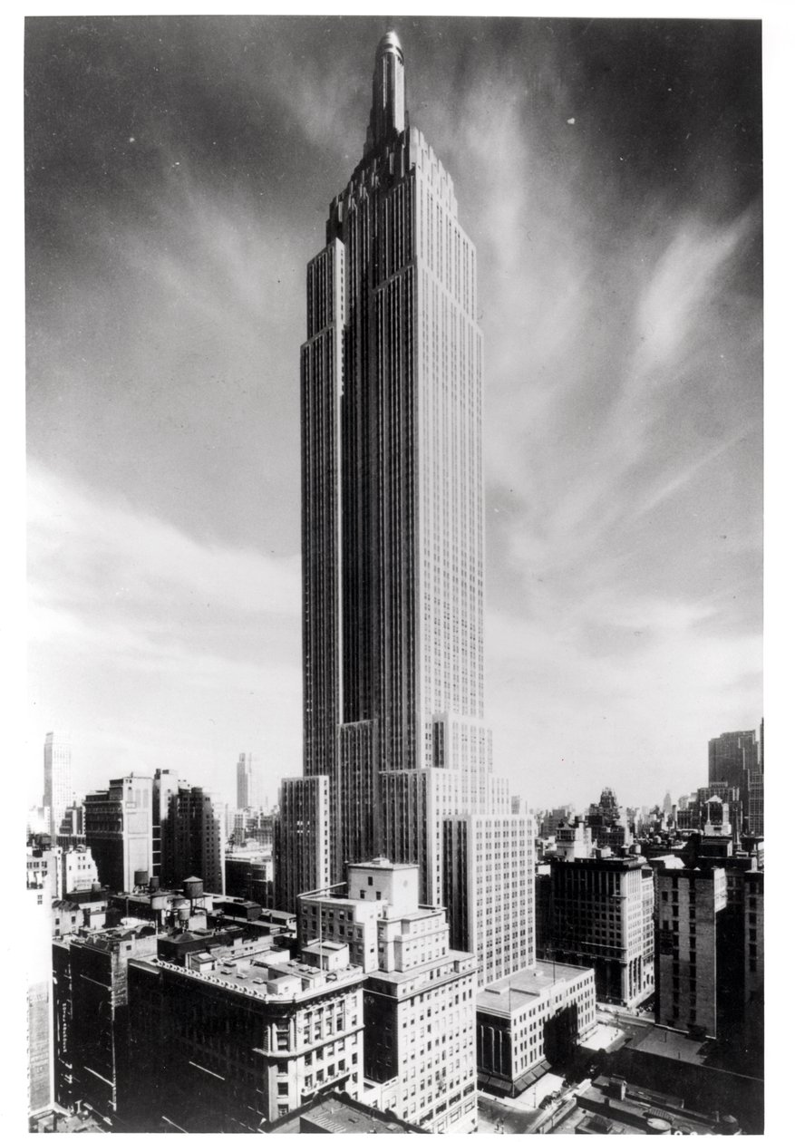 Az Empire State Building, c. 1931 alkotó: American Photographer