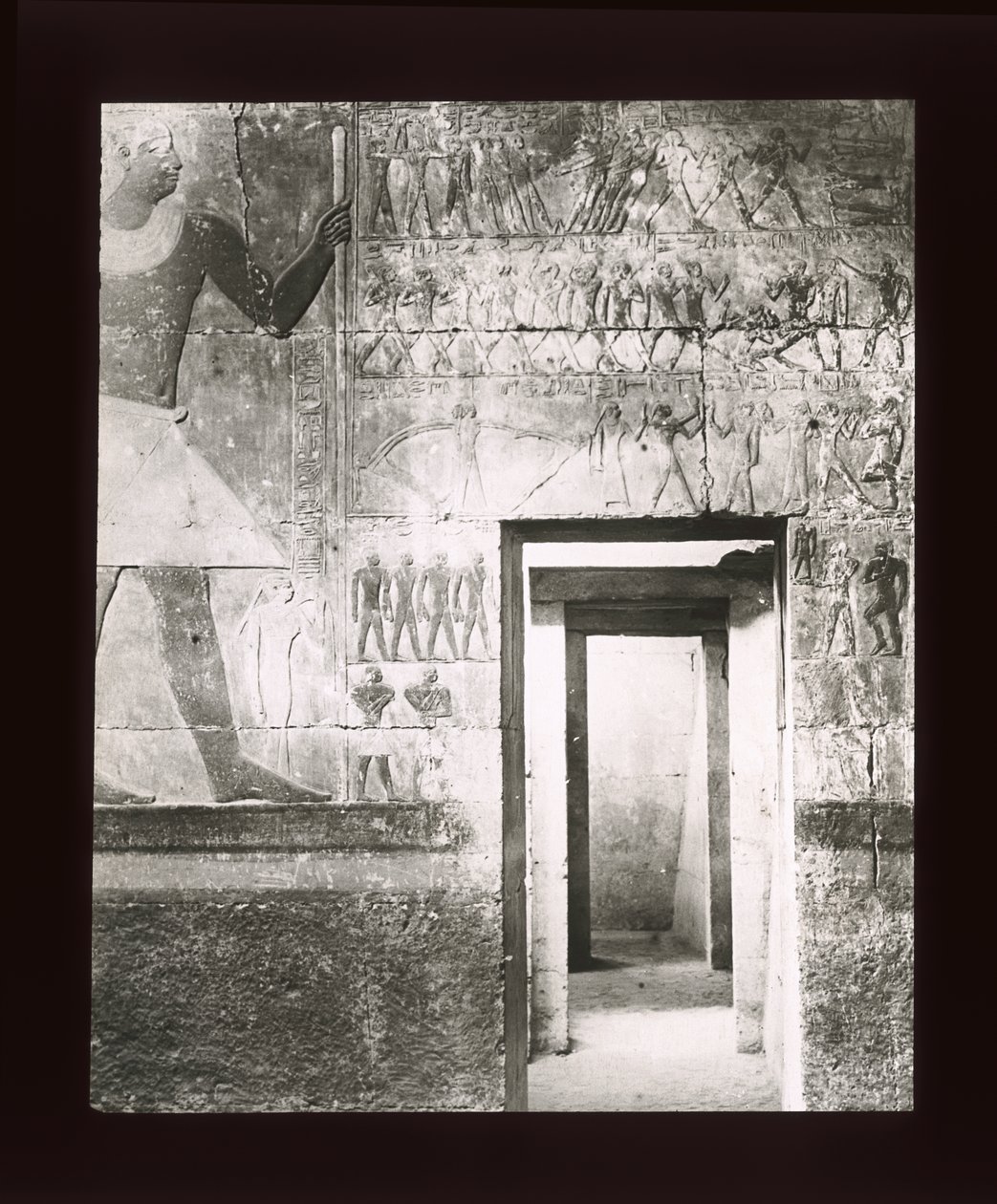 Mera sírja, Sakkara, 6. dinasztia (lámpás csúszda) alkotó: American Photographer