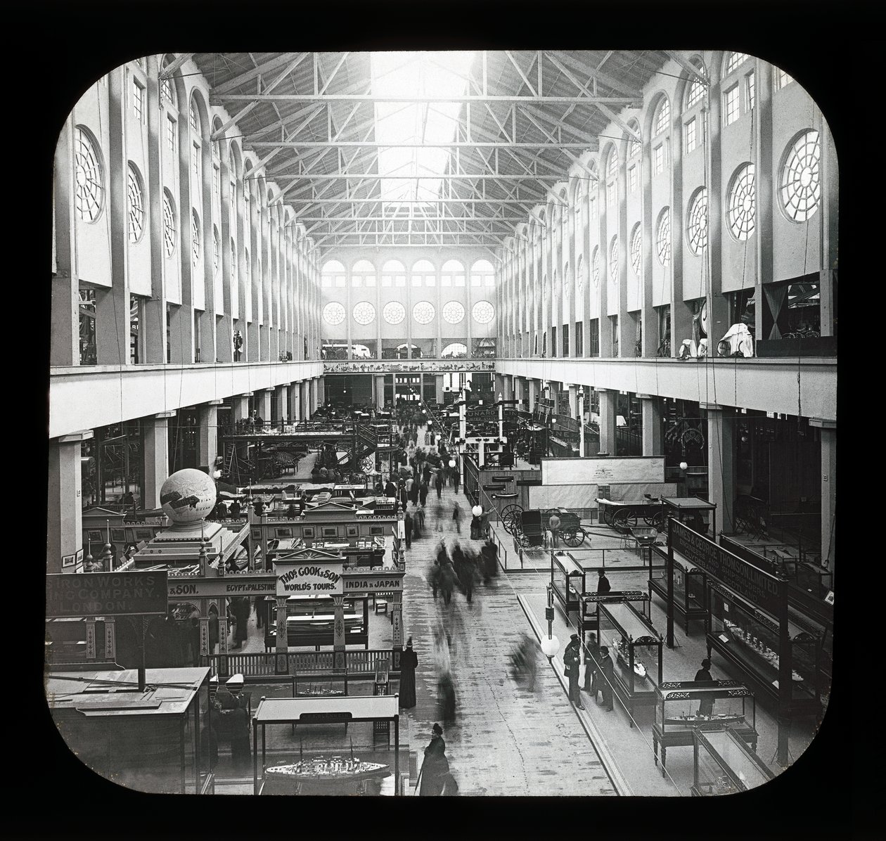 Worlds Columbian Exhibition: New York State Building, Chicago, 1893 (lámpás csúszda) alkotó: American Photographer