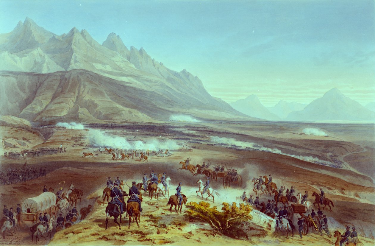 Buena Vista-i csata, 1847. február 22-23 alkotó: American School