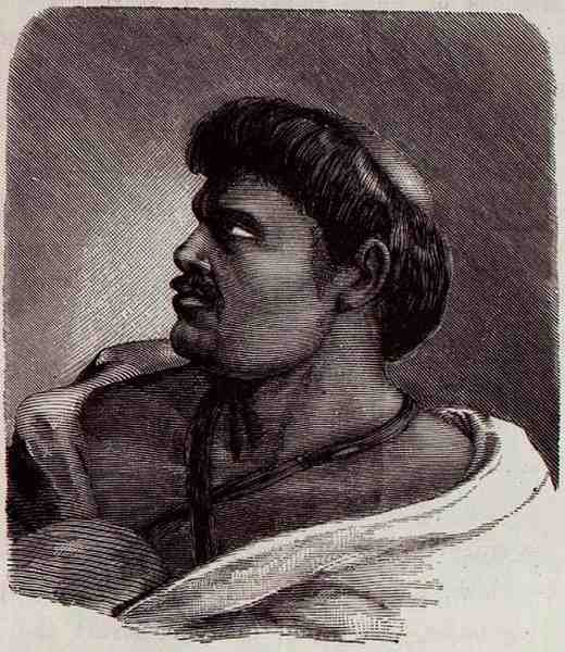 Capitao Vei-Bang, a Coroados főnöke, az Amazonas és a Madeira folyókból, Franz Keller, 1874 alkotó: American School