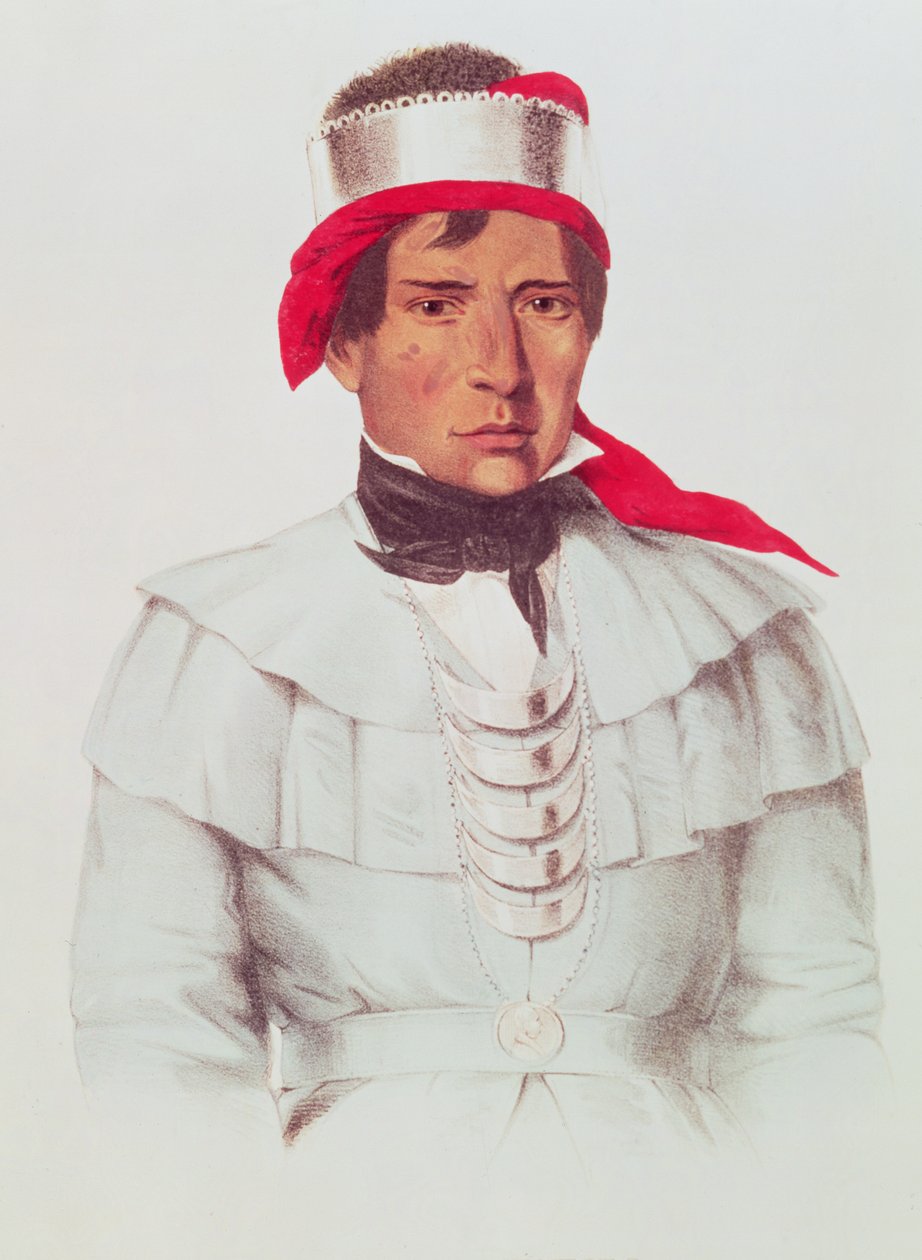 Chittee Yoholo, a Seminole főnöke alkotó: American School