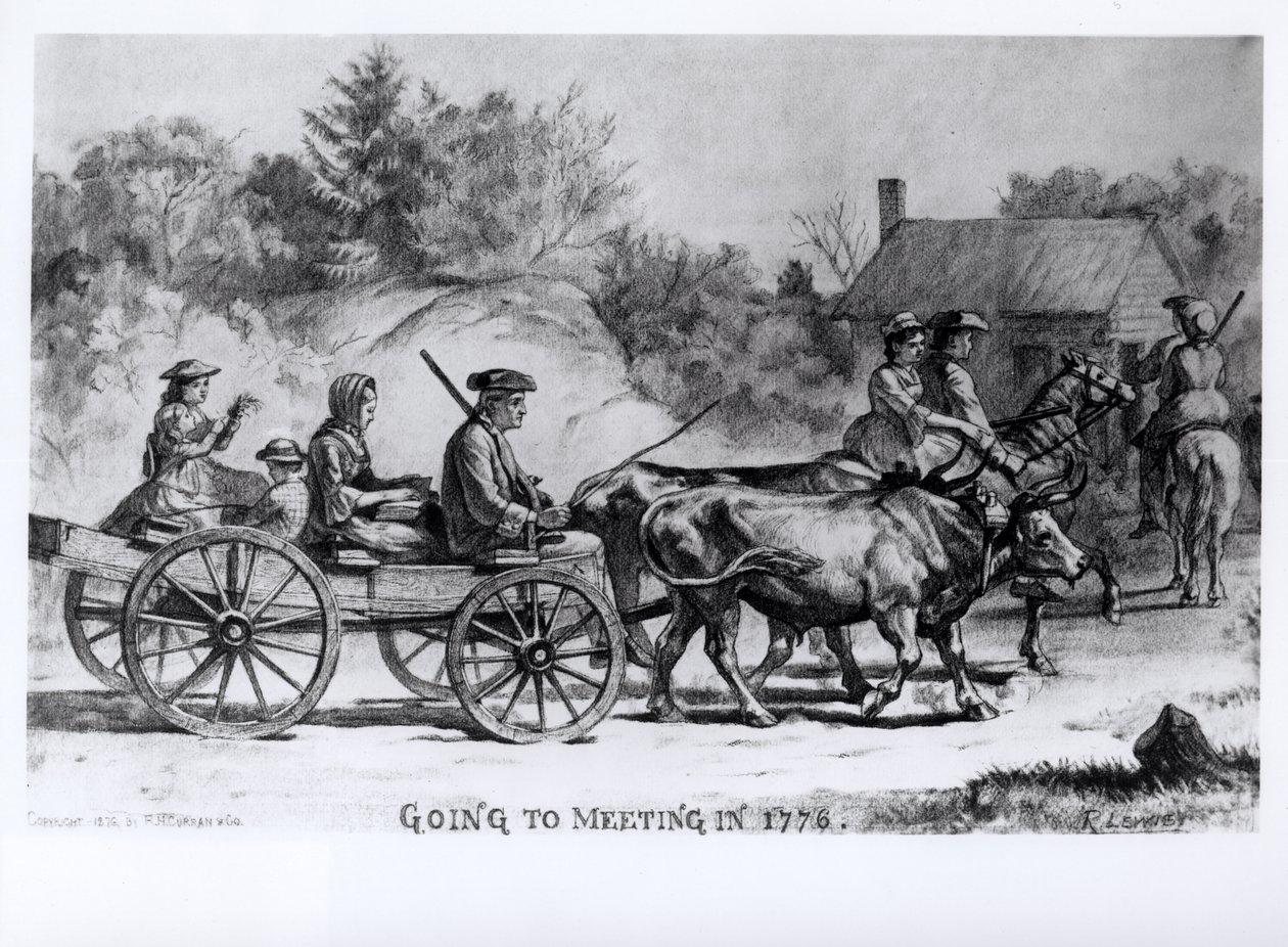 Találkozóra megyünk 1776-ban, 1876 alkotó: American School