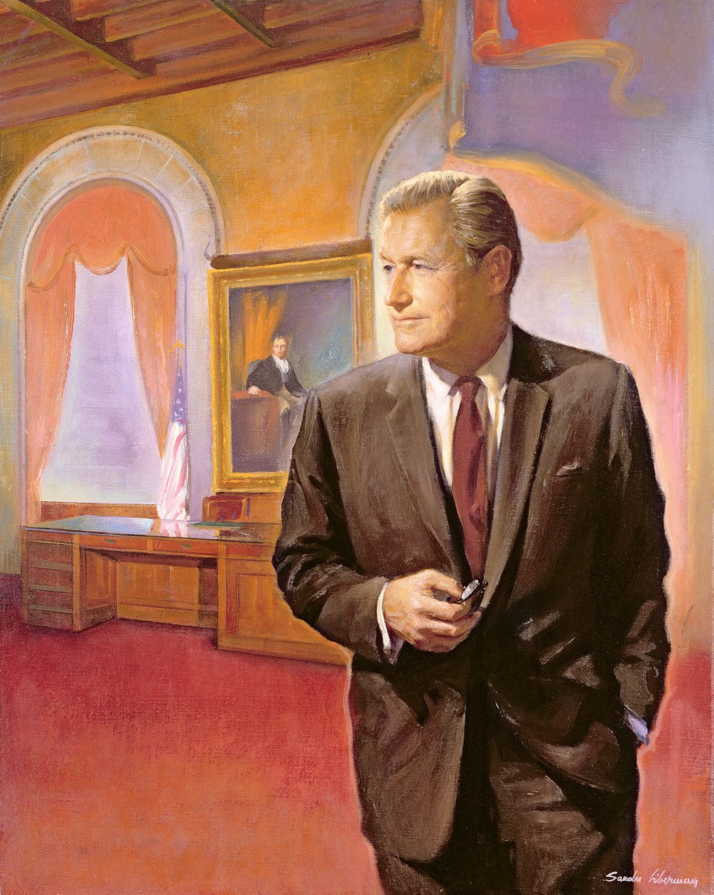 Nelson A. Rockefeller kormányzó (1908-79) alkotó: American School