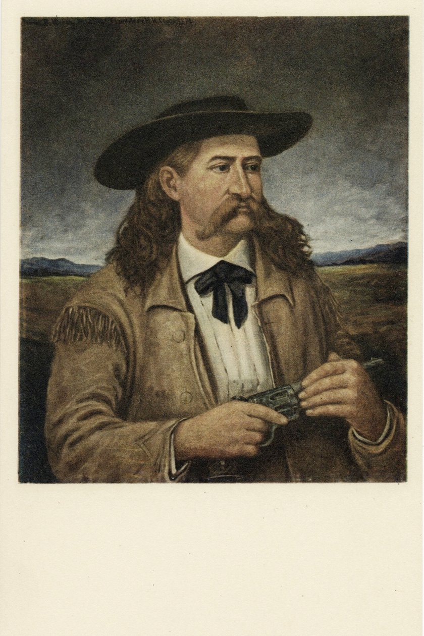 James Butler (Wild Bill) Hickok (1817-1876), alkotó: American School