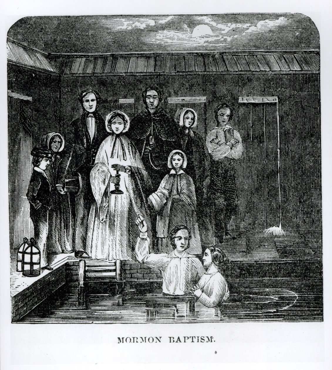 Mormon keresztség alkotó: American School