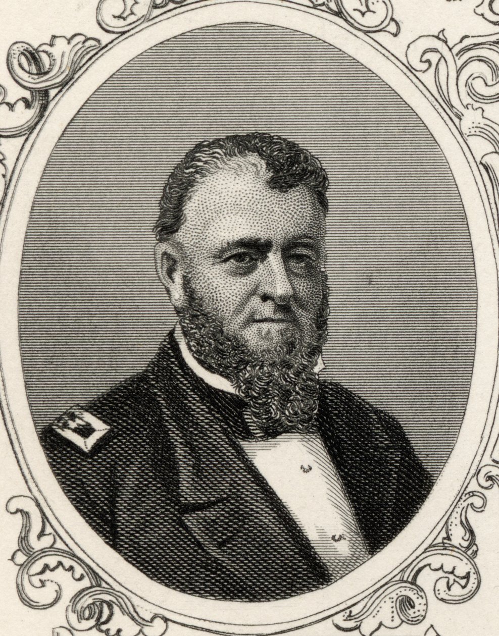 Louis Malesherbes Goldsborough admirális (1805-1877) portréja alkotó: American School