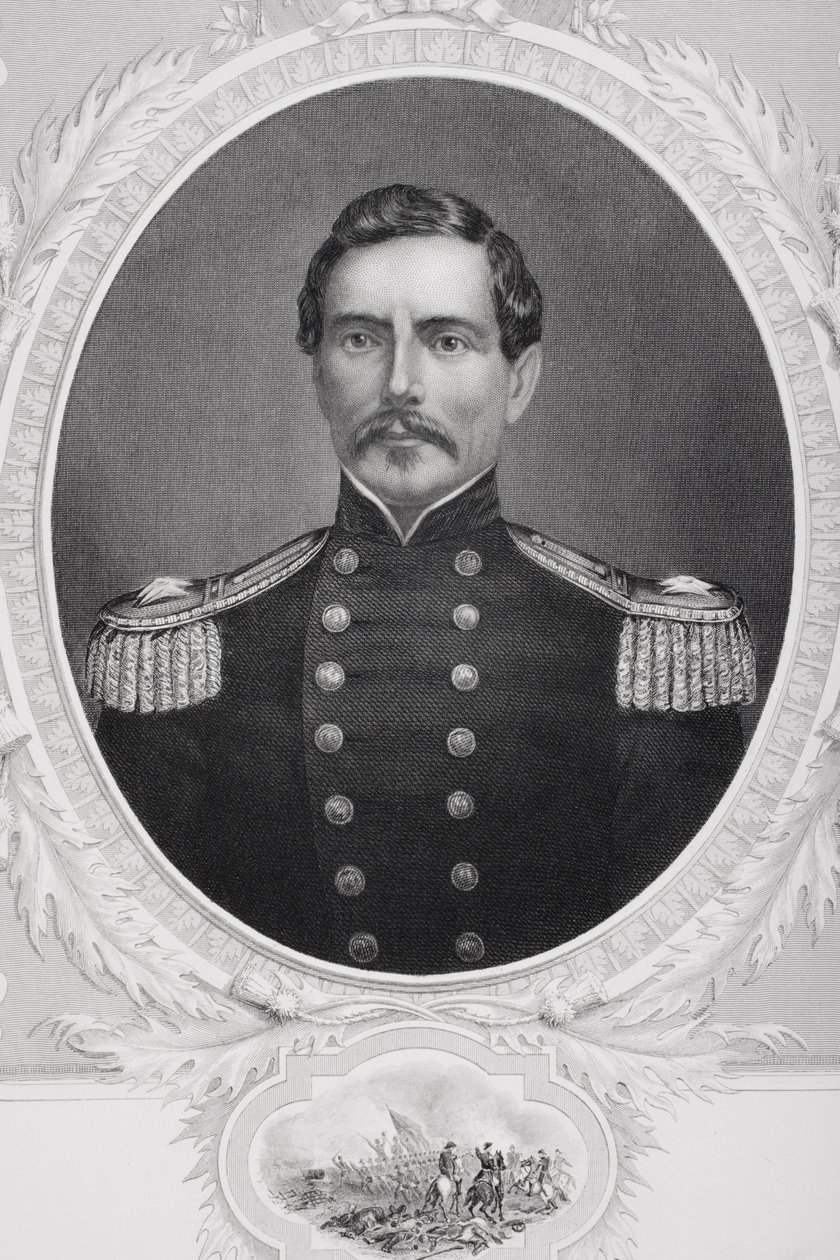 Pierre Gustave Toutant Beauregard tábornok (1818-93) portréja alkotó: American School