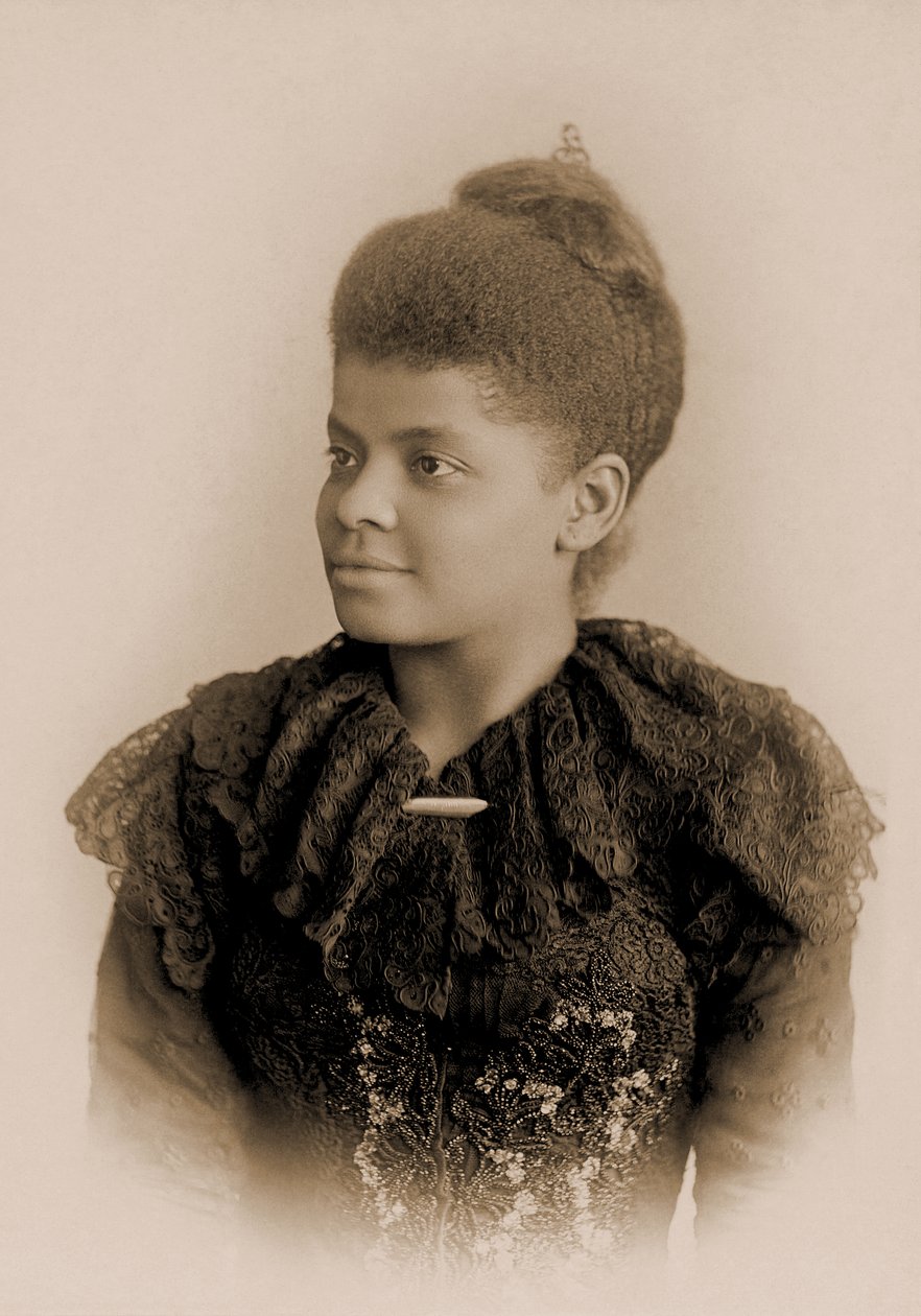 Ida B. Wells Barnett portréja, 1893 körül alkotó: American School
