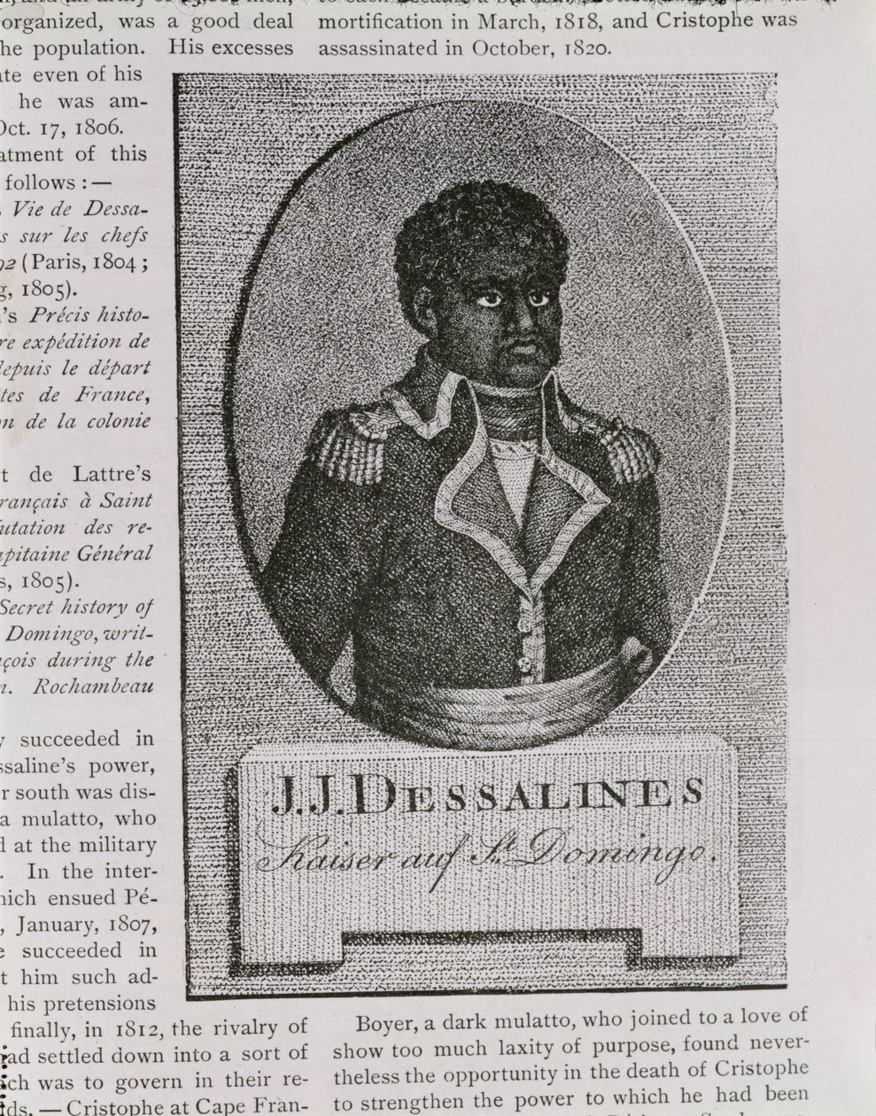 Jean-Jacques Dessalines (kb. 1758-1806) portréja alkotó: American School