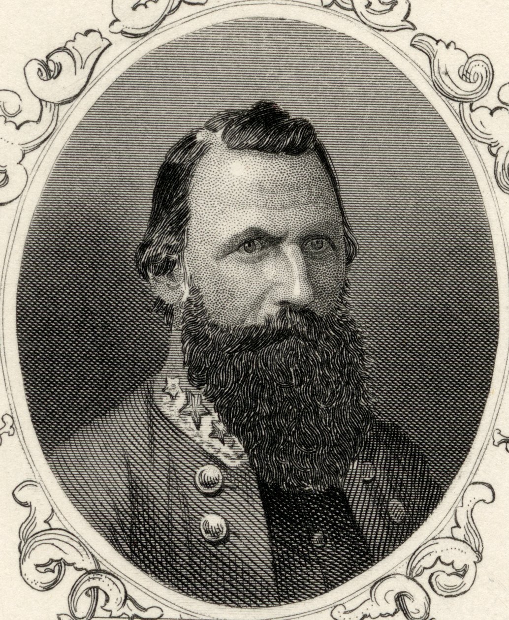 J.E.B. Stuart vezérőrnagy portréja (1833-64) alkotó: American School