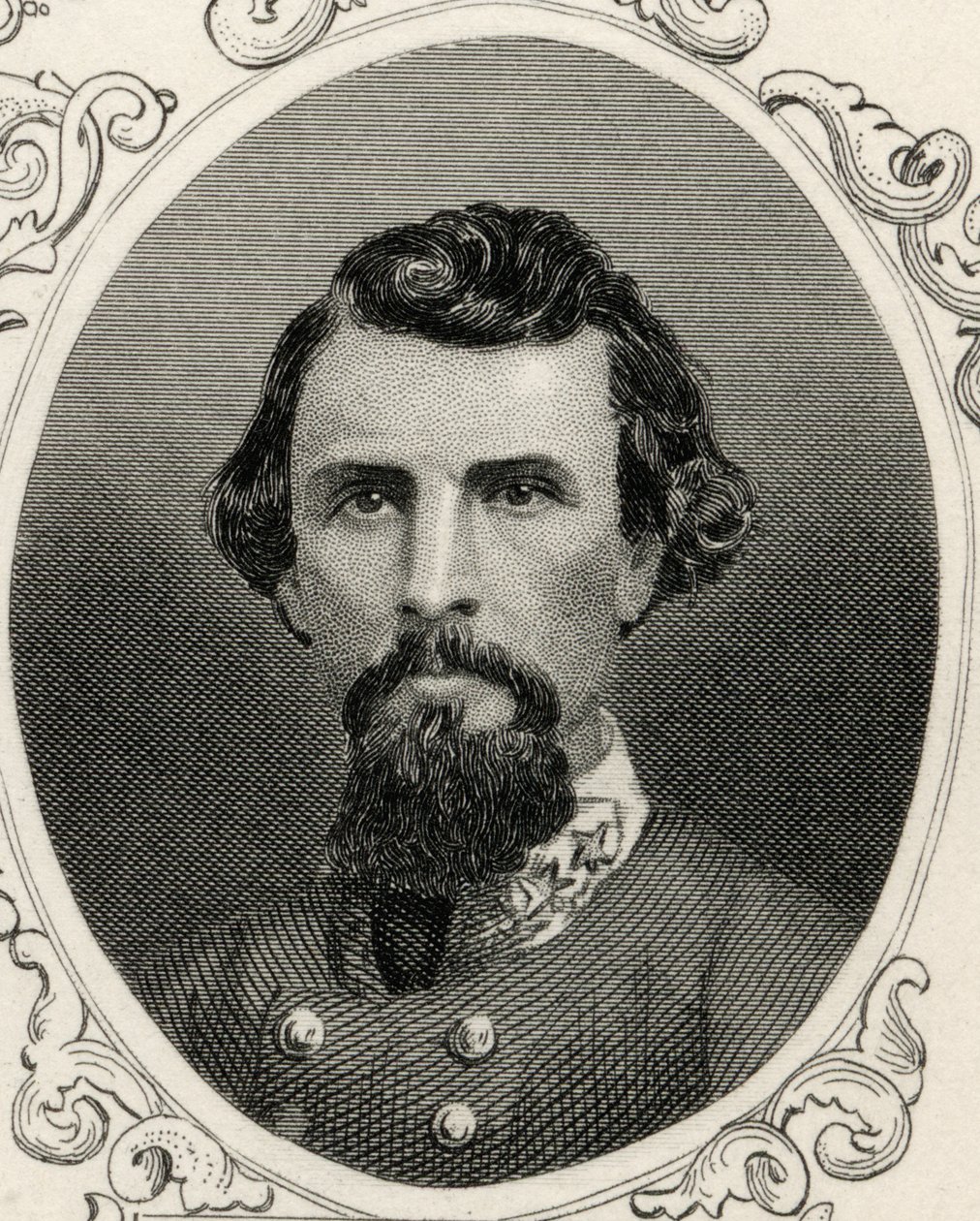 Nathan Bedford Forrest (1821-77) portréja alkotó: American School