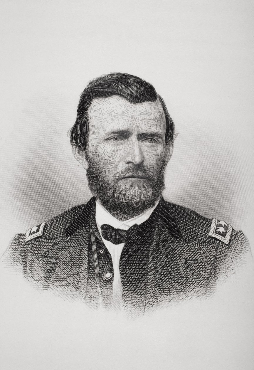 Ulysses S. Grant portréja (1822-85) alkotó: American School