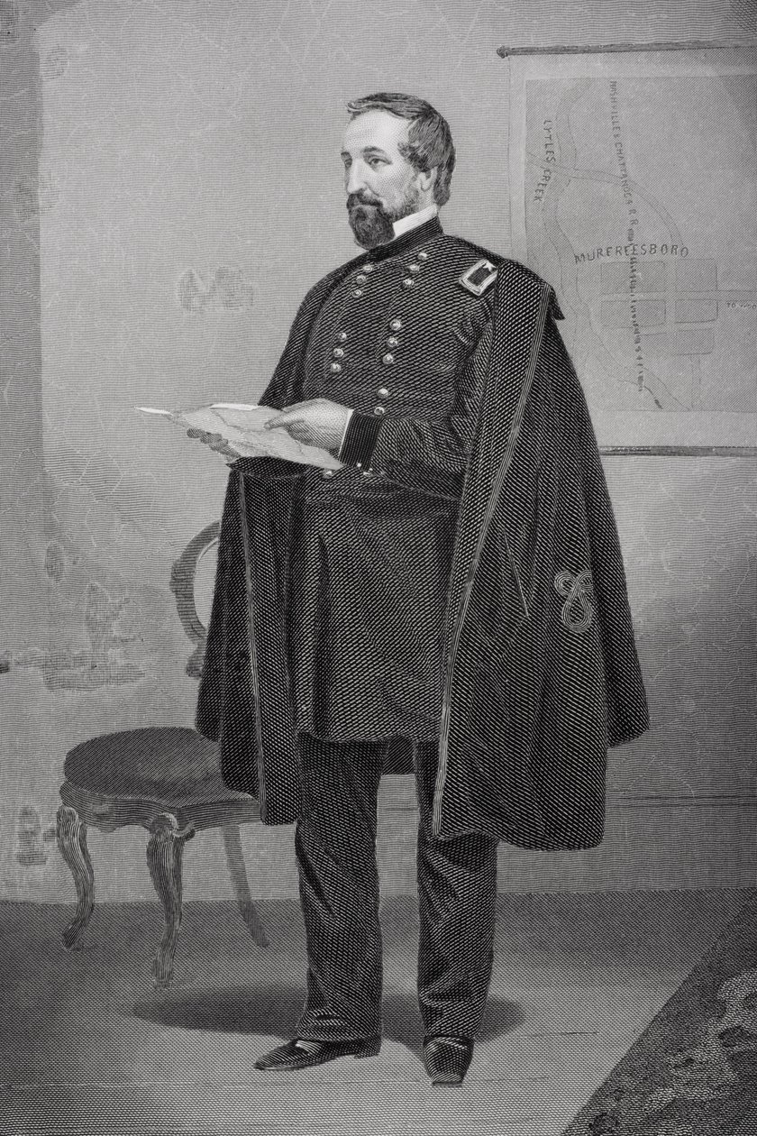 William Starke Rosecrans (1819-98) portréja alkotó: American School