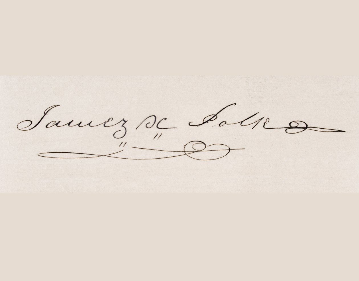 James Knox Polk aláírása alkotó: American School