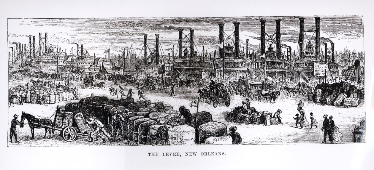 The Levee, New Orleans alkotó: American School