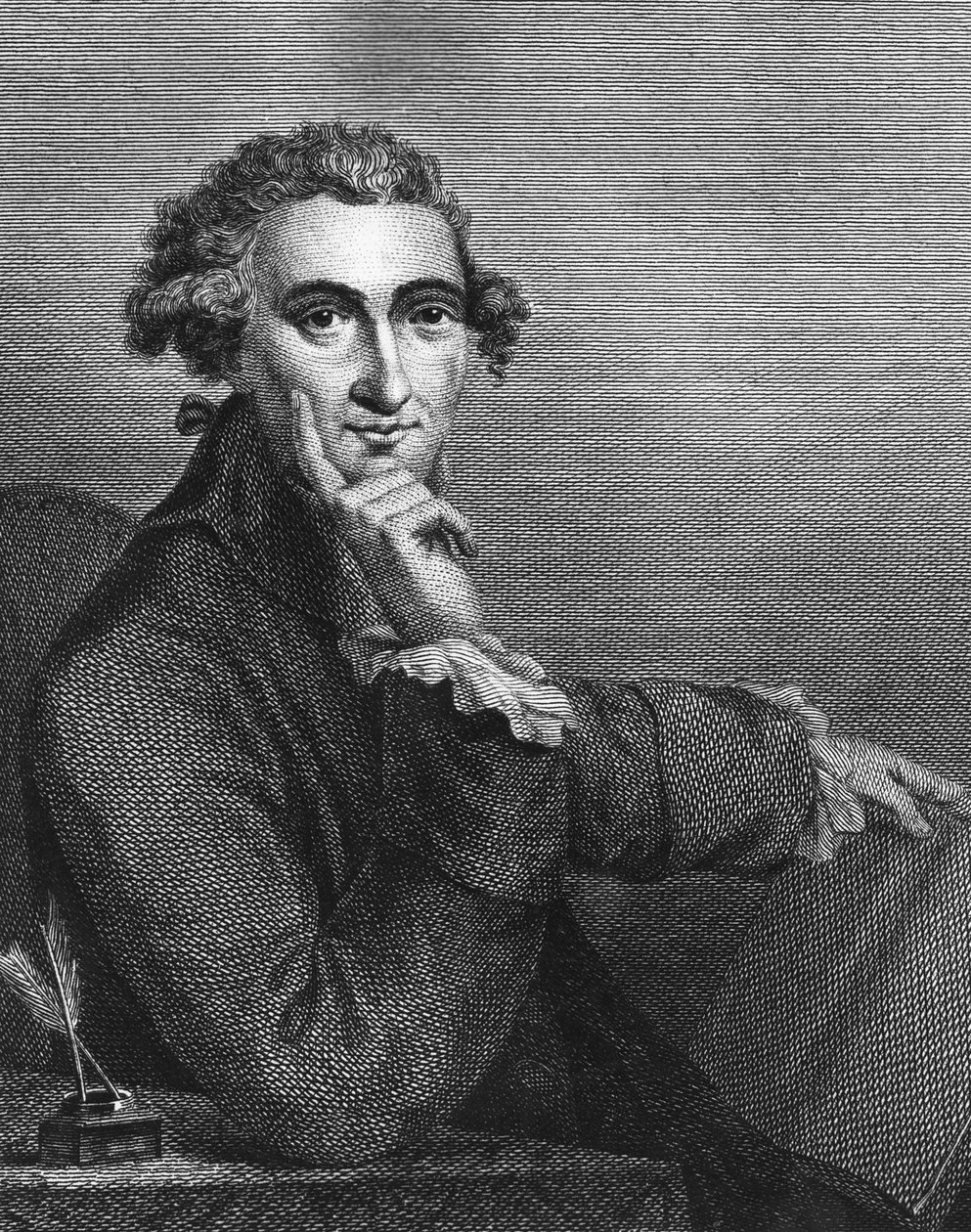 Thomas Paine, William Angus metszete, 1791 alkotó: American School