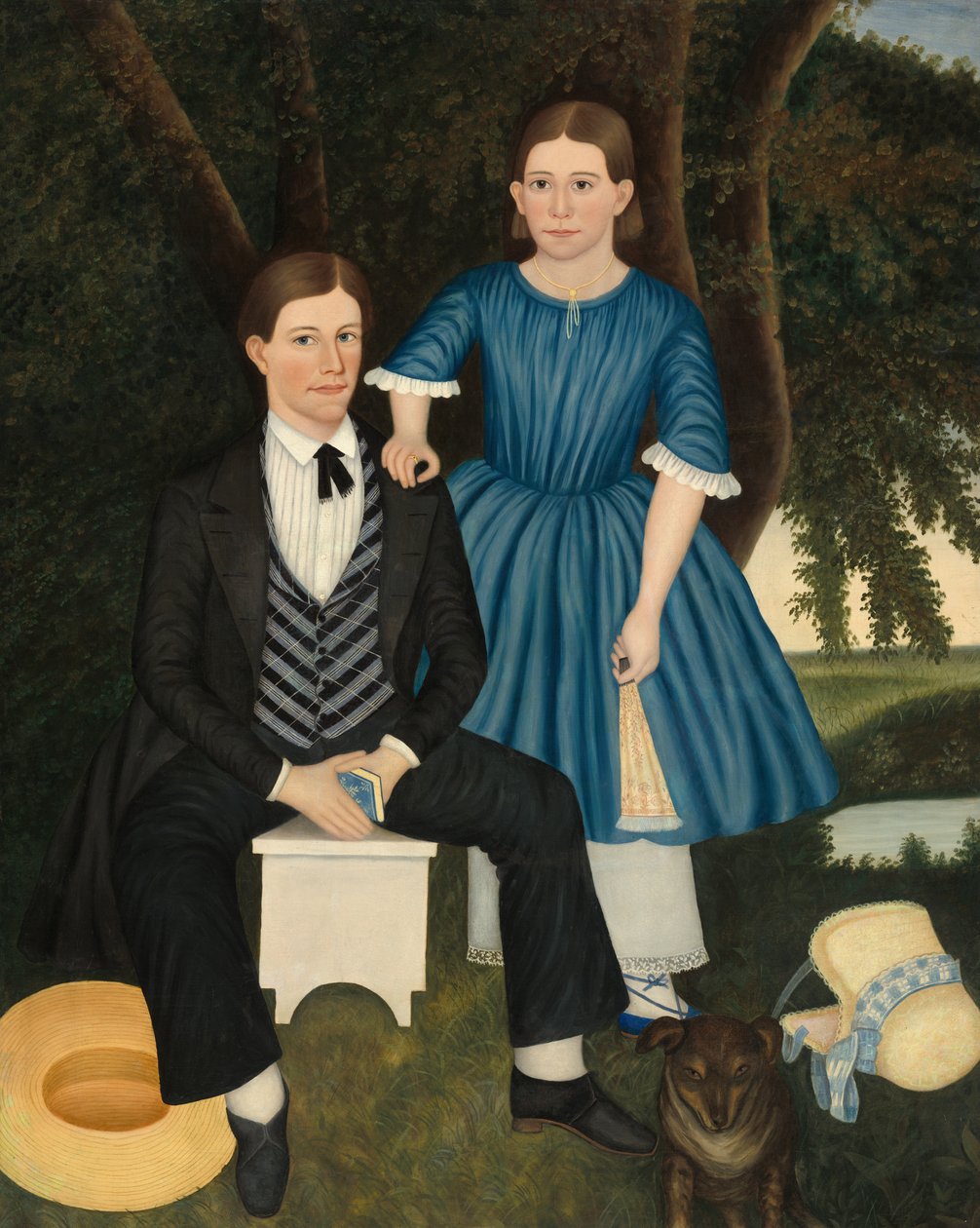 Fivér és nővér alkotó: American 19th Century