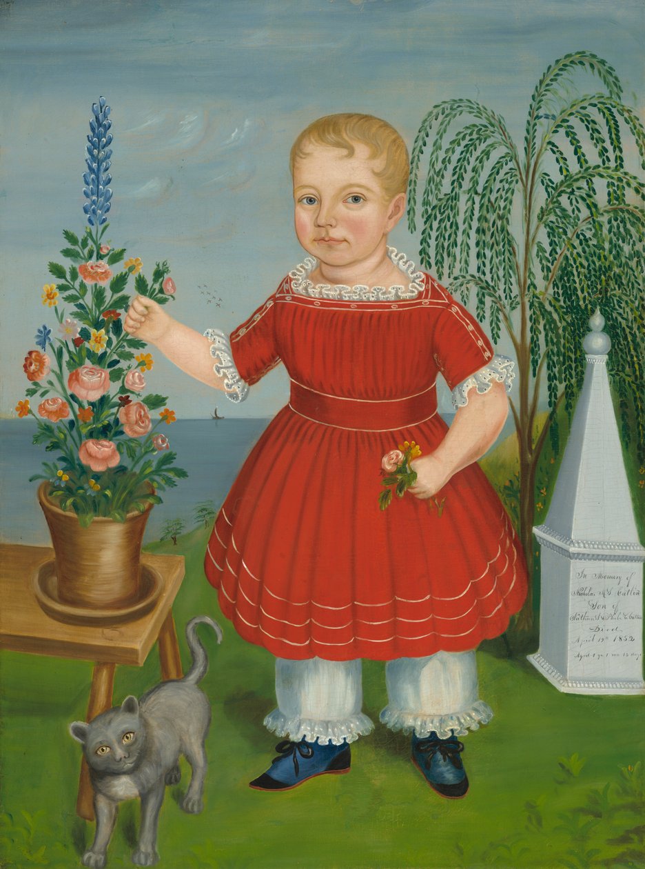 Nicholas M. S. Catlin emlékműve alkotó: American 19th Century