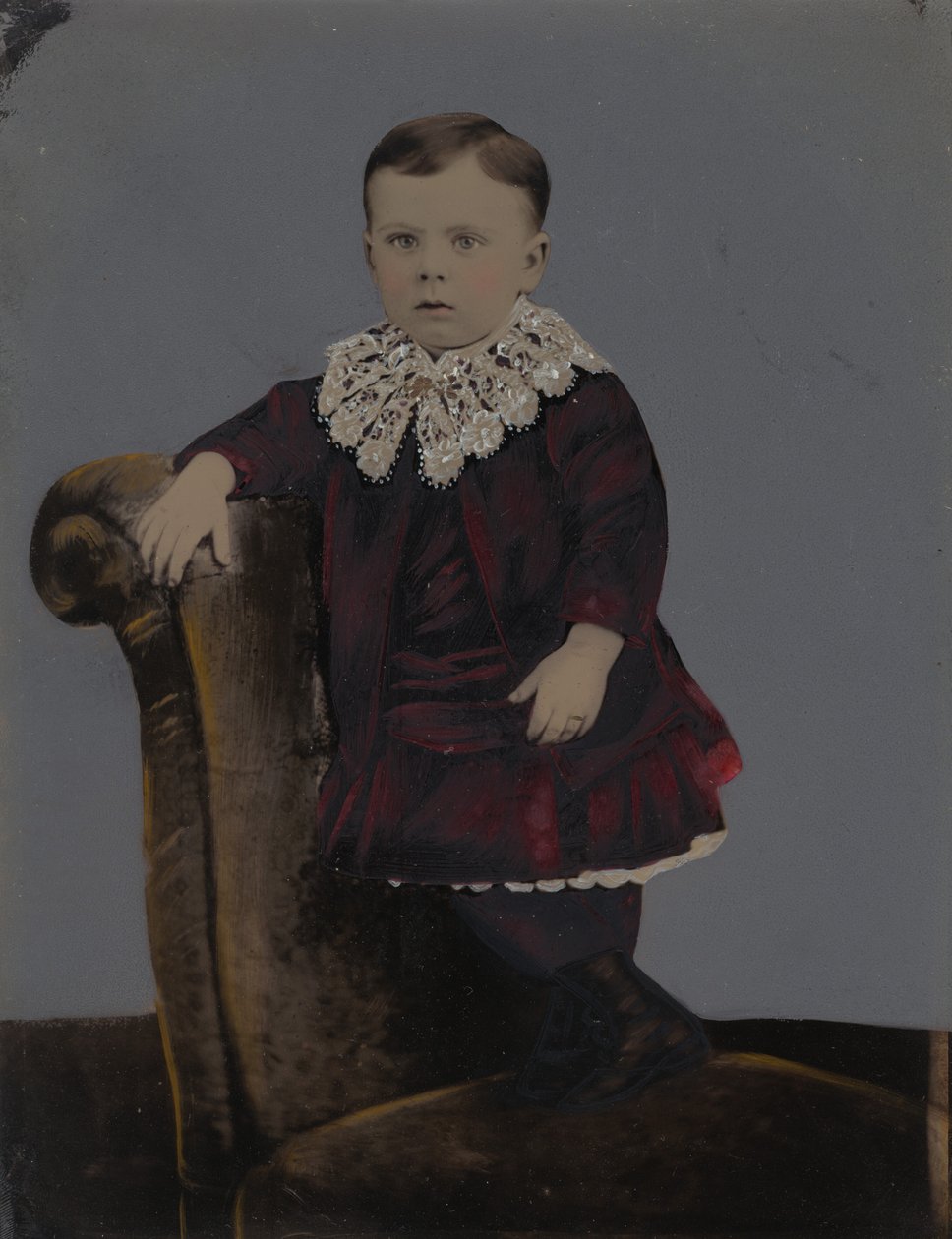 Egy fiú portréja alkotó: American 19th Century