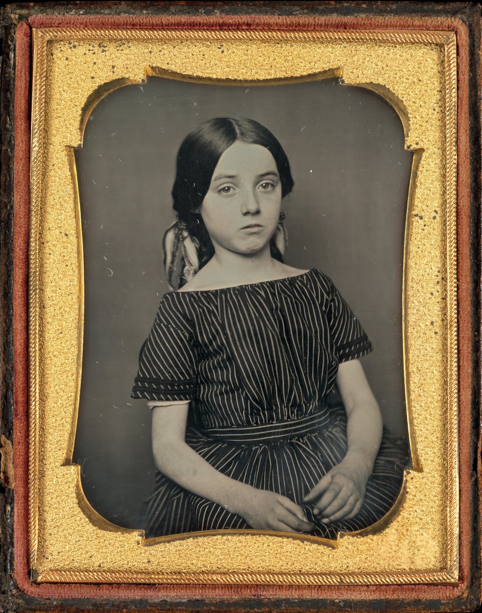 Egy lány portréja alkotó: American 19th Century