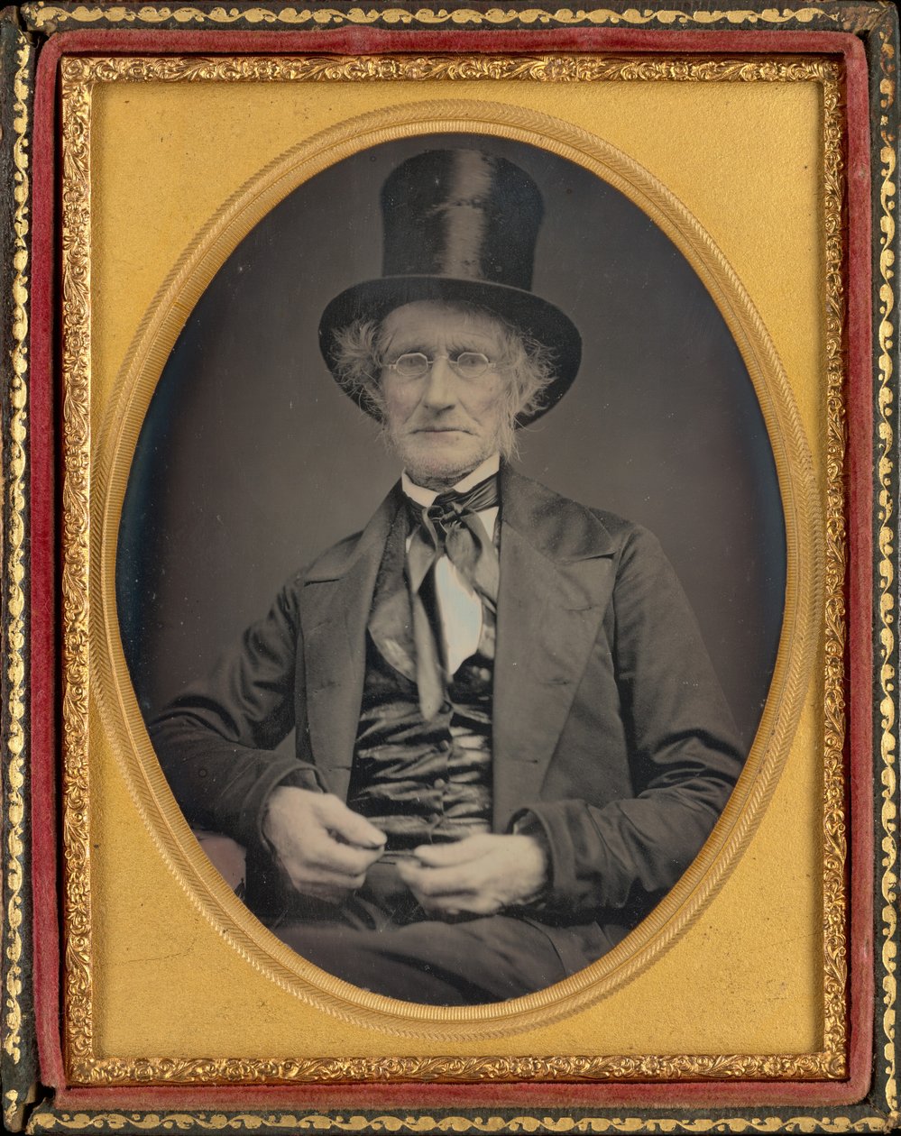 Egy férfi portréja alkotó: American 19th Century