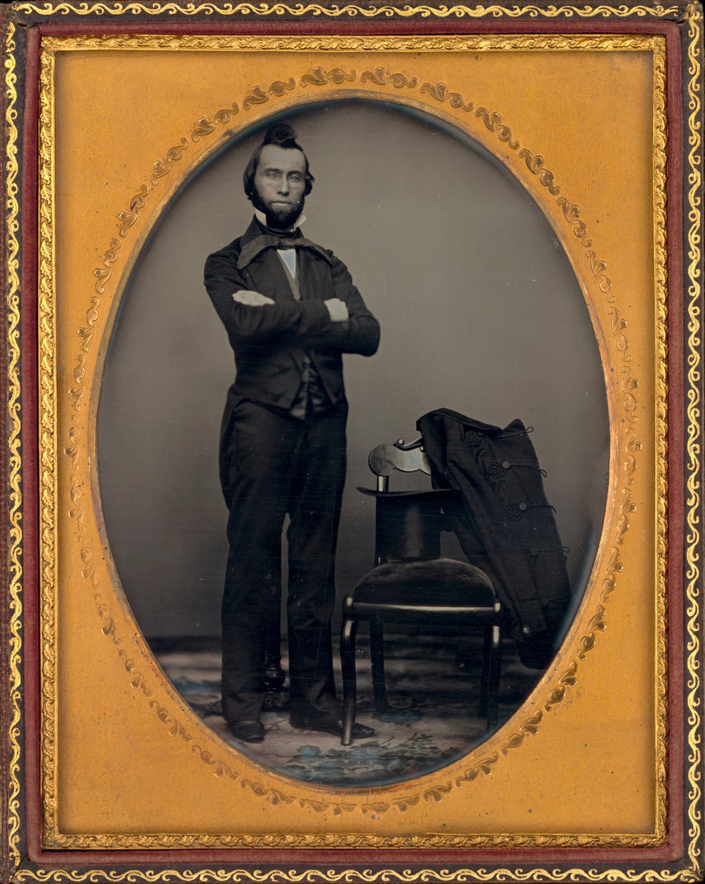 Egy férfi portréja alkotó: American 19th Century