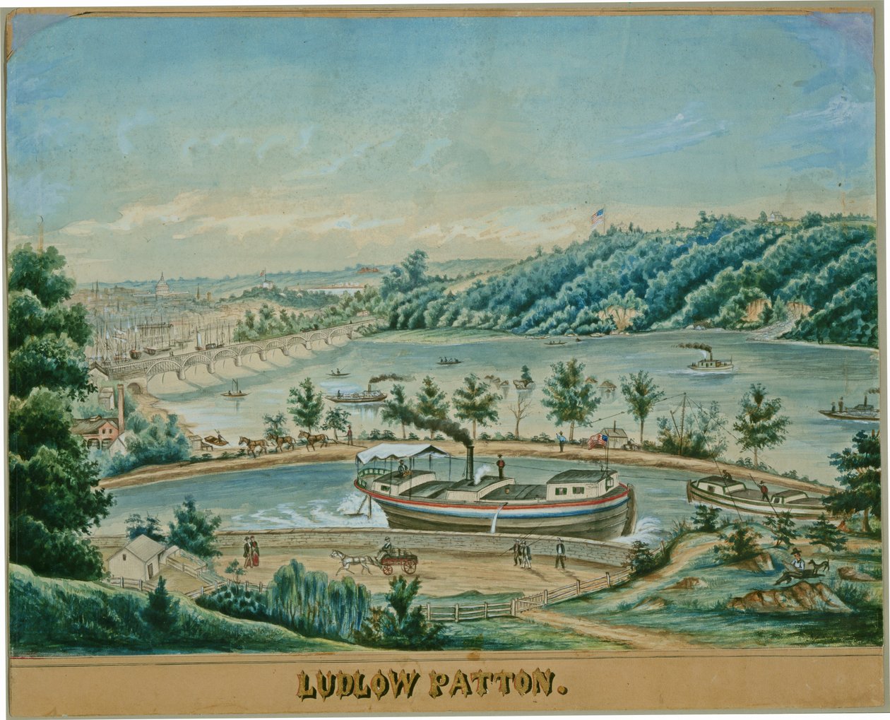 A Ludlow Patton alkotó: American 19th Century