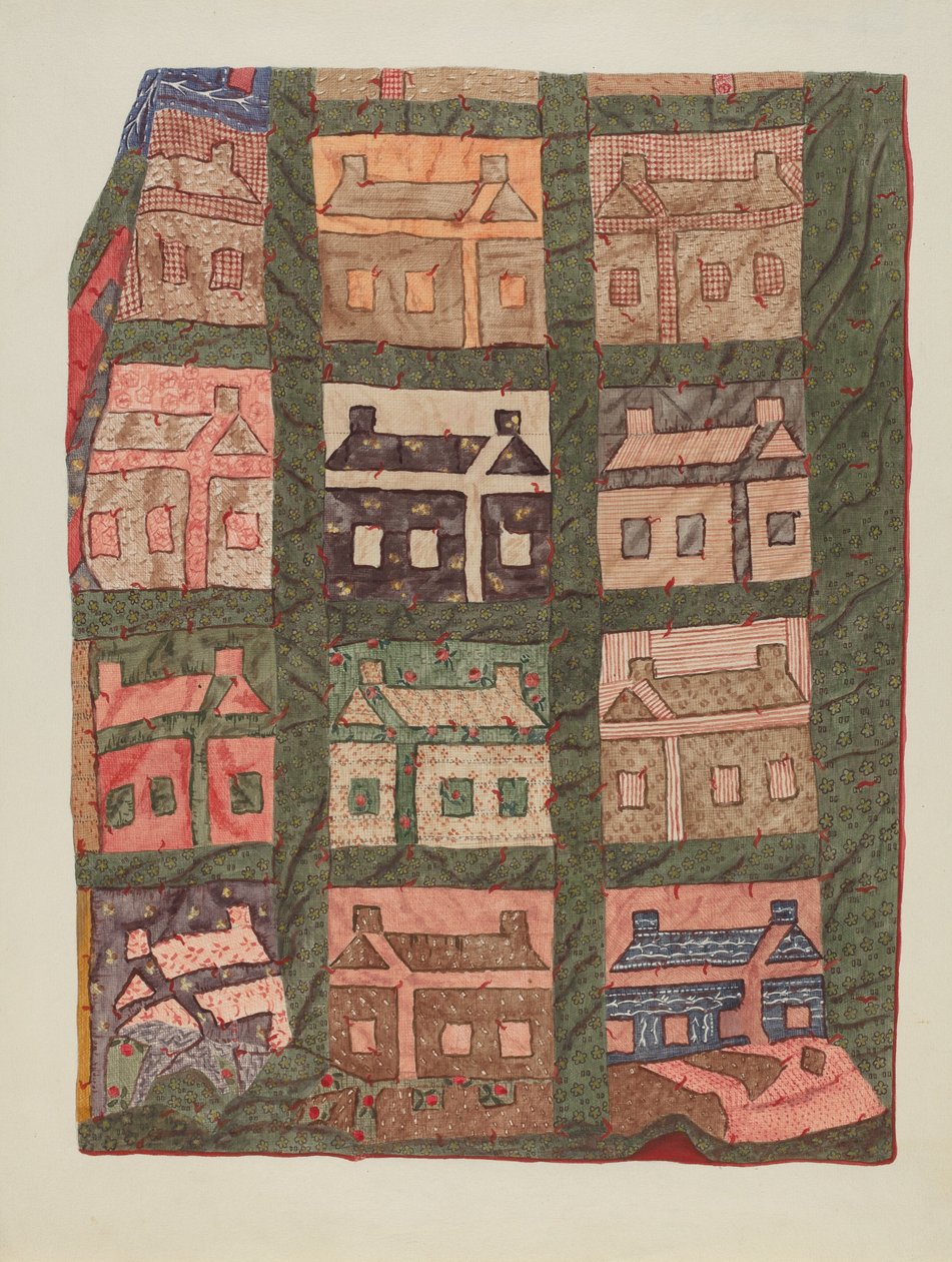 Faház Patchwork paplan alkotó: American 20th Century