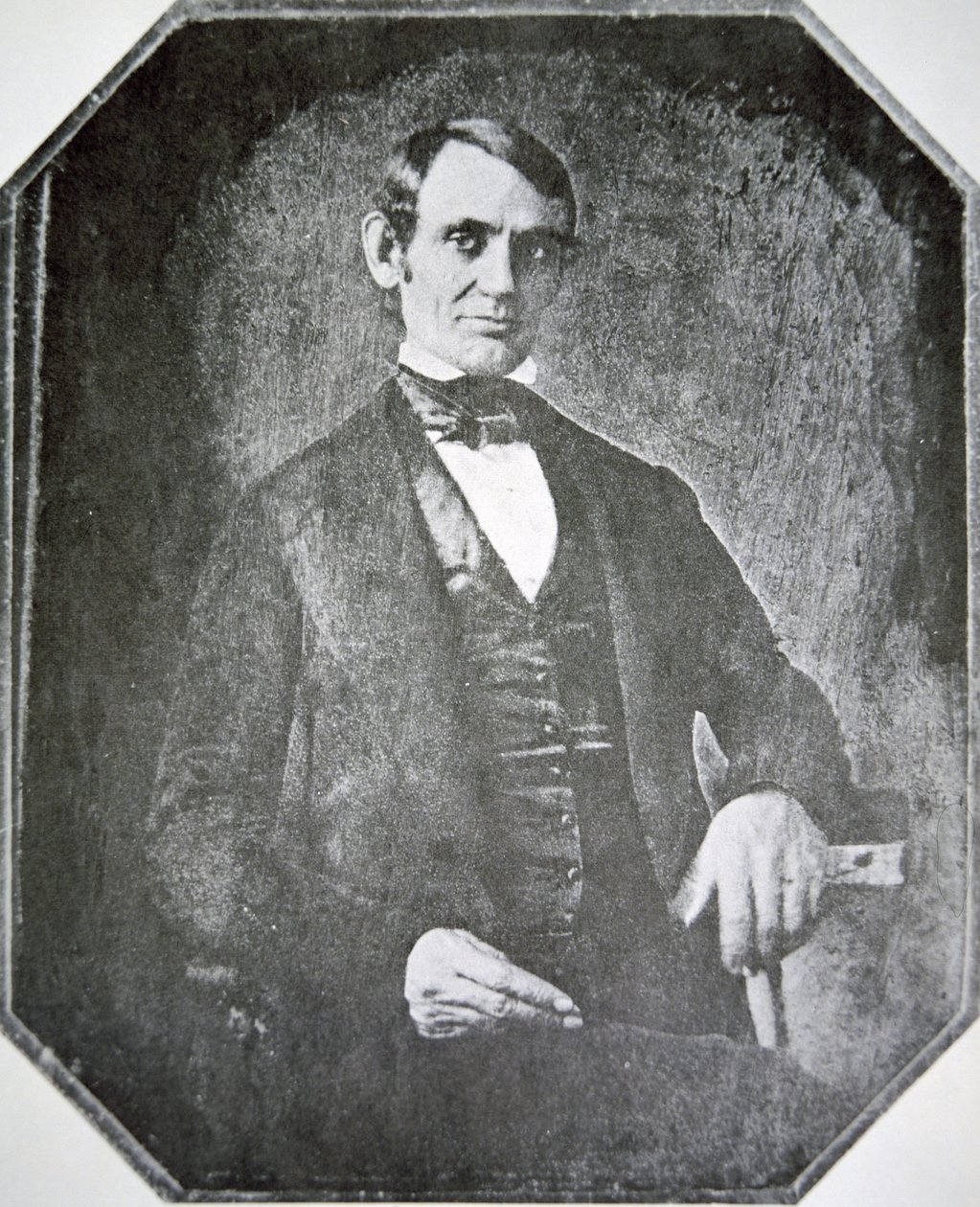 Abraham Lincoln (1809-65) a Kongresszus tagjaként 37 évesen alkotó: American Photographer