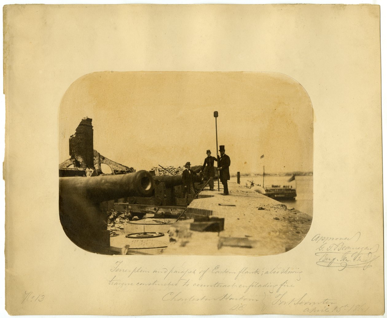 Fort Sumter-i csata, 1861. április 15 alkotó: American Photographer