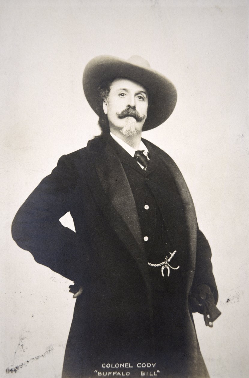 Buffalo Bill (1846-1917) képeslap alkotó: American Photographer