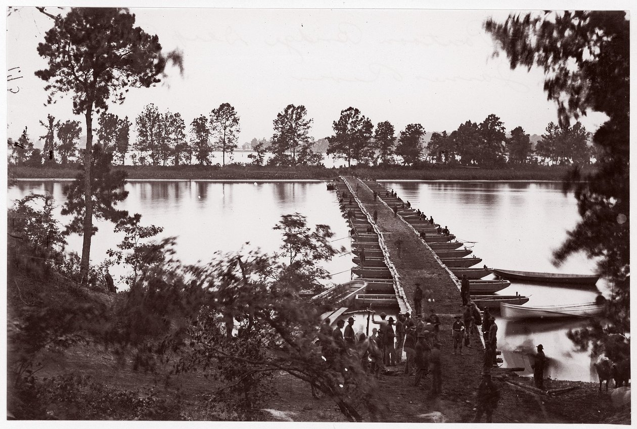 Building Quarters at Fort Brady, 1865 körül (albumén ezüst nyomat üvegnegatívról) alkotó: American Photographer