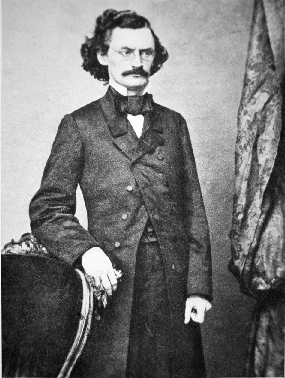 Carl Schurz (1829-1906) (f/w fotó) alkotó: American Photographer