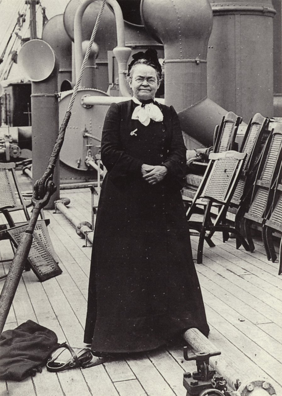 Carrie Nation (1846-1911), amerikai radikális mértékletességi harcos, 1905 körül (fekete-fehér fotó) alkotó: American Photographer