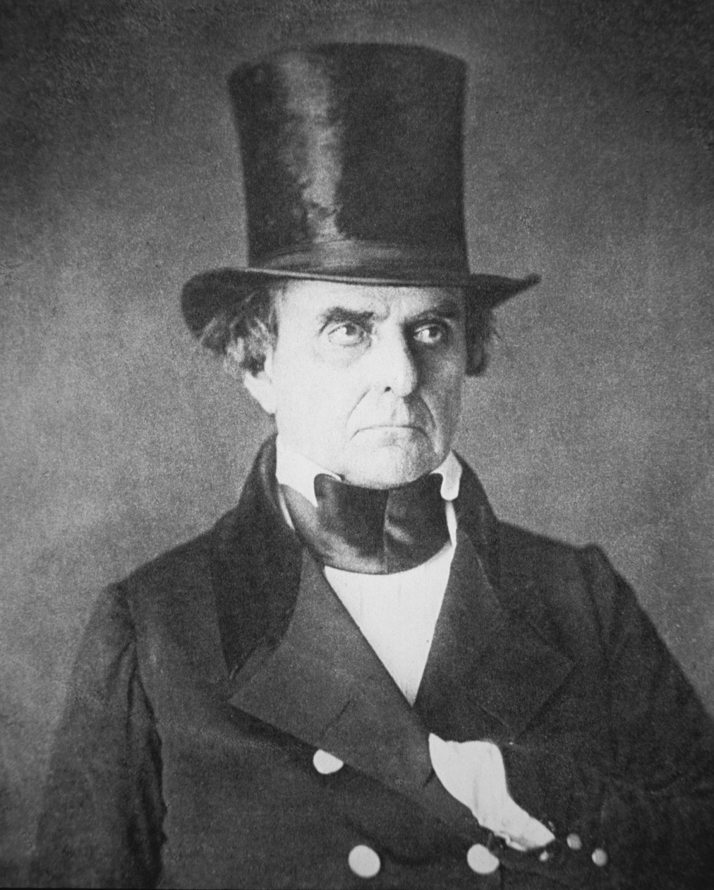 Daniel Webster (1782-1852) (f/w fotó) alkotó: American Photographer