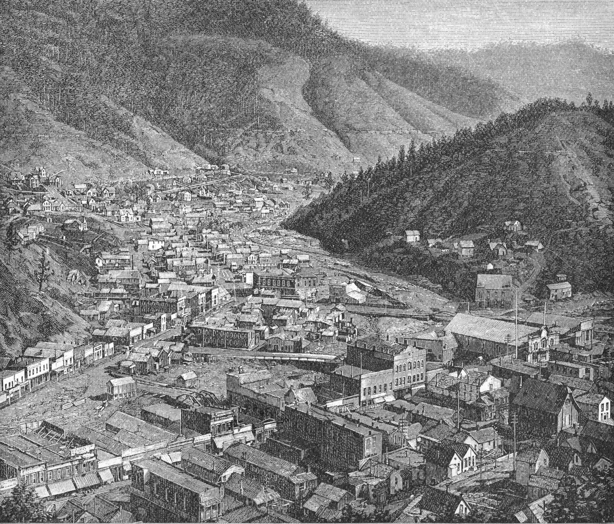 Deadwood, The Black Hills, illusztráció a 