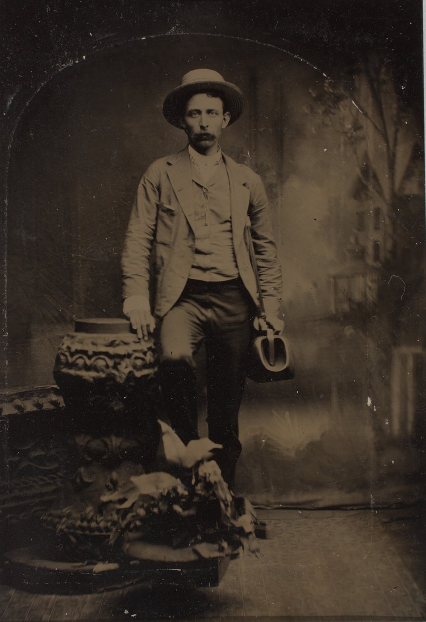 Dr. J. A. Marshall, orvos és sebész, Williamsburg, Indiana,c. 1865 (fénykép) alkotó: American Photographer