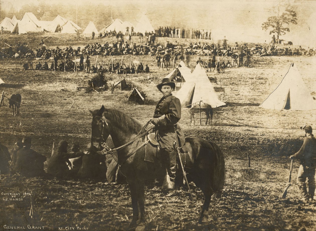 General Grant montázs a City Pointban alkotó: American Photographer