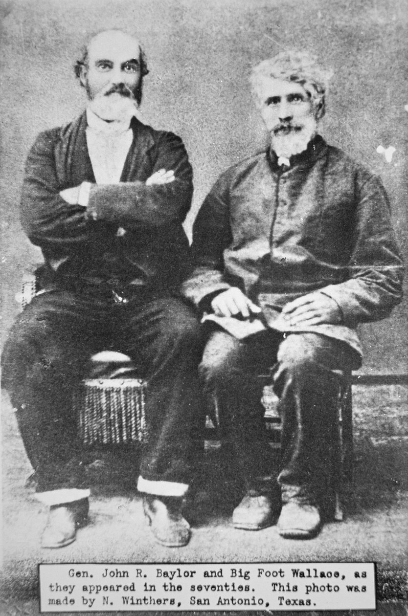 John R. Baylor tábornok (1822-94) és William 