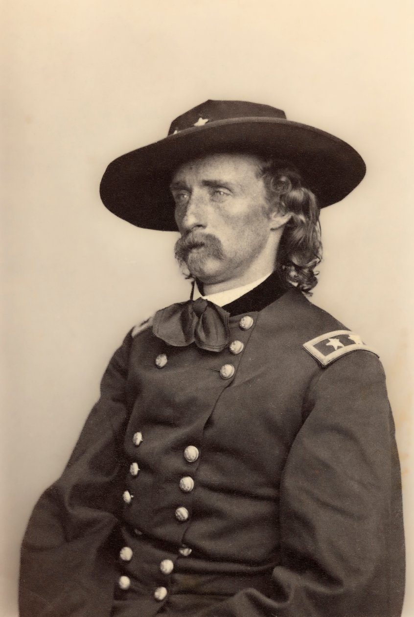 George Armstrong Custer. Portré (fotó) alkotó: American Photographer