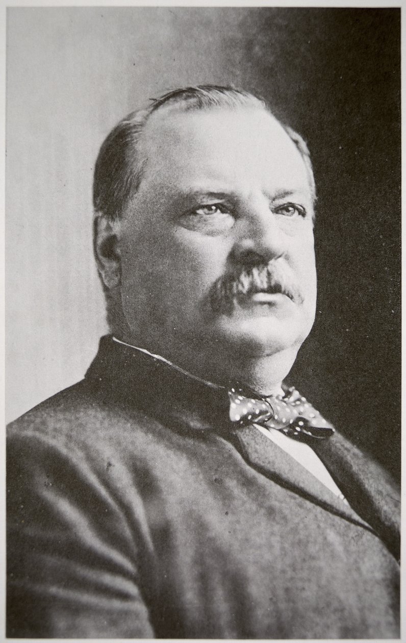 Grover Cleveland (f/w fotó) alkotó: American Photographer