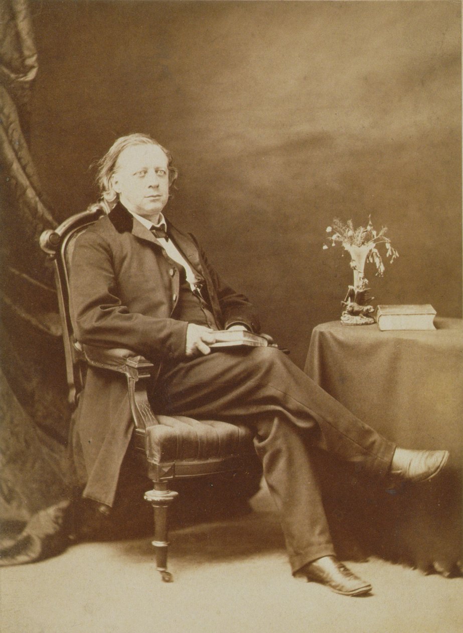 Henry Ward Beecher (1813-87) 1870 körül alkotó: American Photographer