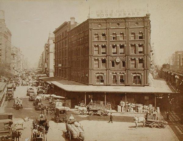 Hudson Street, a Reade Street és a West Broadway északi részén alkotó: American Photographer