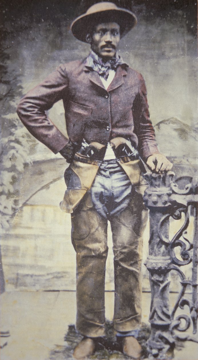 Isom Dart, 1870 körül (f/w fotó) alkotó: American Photographer