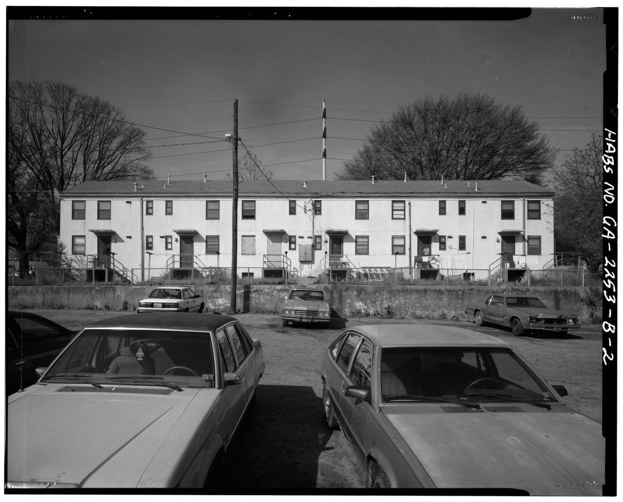 John Hope Homes, B-1 épület, 338 Spelman Lane (eredetileg Leonard Street), Atlanta, Fulton megye, GA (f/w fotó) alkotó: American Photographer